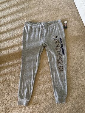 NFL Baltimore Ravens Heather Gray Sleepwear with Logo